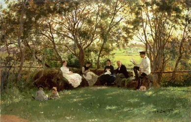 The Turf Bench, 1876